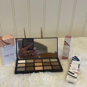 Laura Geller Eyeshadow, Foundation, Eyeshadow and Liner Bundle